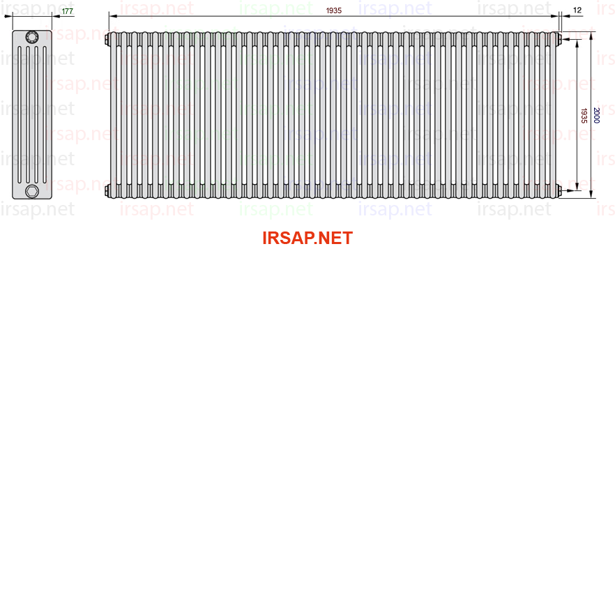 Радиатор IRSAP Tesi 52000/43 T30 CL 01